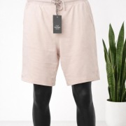Męskie spodenki pudrowy róż rozm l opis cena sklepowa 105zl threadbare