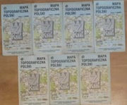 7 map Sztab Generalny Wojska Polskiego Zarząd Topograficzny