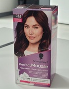 Schwarzkopf Perfect Mousse 388 Dark Red Brown – farba do włosów 