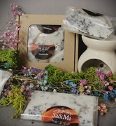 Zawieszki zapachowe z wosku sojowego „Lawenda” 