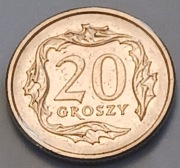 20 gr groszy 2001 r. - ładna