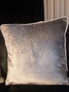 Jasiek euro firany  poszewka dekoracyjny srebrny