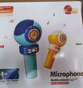 Mikrofon zabawka grajacy dla dzieci