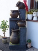 FONTANNA OGRODOWA DEKORACYJNA " ARIA " wysokość 135 cm ! oswietlenie LED !!