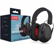 Alpine Defender ochraniacze uszu Słuchawki Ochronne Czarne