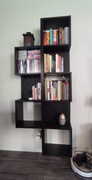 Biblioteczka regał Rosanero Quadro czarny mat Egger perfect sense jak nowa