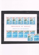 MONAKO**1986  EUROPA CEPT. "NATURA I BADANIA"   BLOK 32
