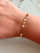 Złota bransoletka pr 585