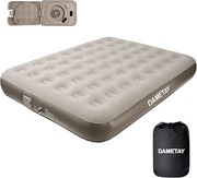 Materac dwuosobowy Dametay 198 x 152 x 25 cm beże i brązy