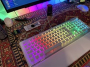 Klawiatura gamingowa biała ROCCAT Vulcan II 