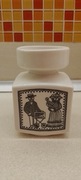 Porcelanowy wazonik do ikebany Vintage DDR