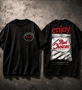 T-shirt Damaged Goods.co - Enjoy Bad Choices