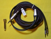 3m KABEL JACK 2.5mm DO 3.5mm HiFiMAN OPPO AUDIOQUEST NIGHTHAWK