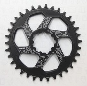 DECKAS GXP SRAM 34T  zębatka narrow wide, GX NX offset 3mm okrągła czarna