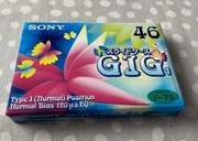 Kaseta Sony GIG 1 - wyd.Japonia