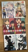 Manga x 6:Toradora 1-2,Re:Zero 1-2,Ao No Exorcist 1-2