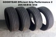 4 szt. 205/55R16 91H GOODYEAR Efficient Grip Performance 2  (7mm)