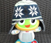 czapka uszatka na polarze 45 cm