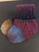 Skarpetki dla bobasa Merino Lana Grossa