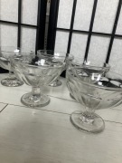 Pucharki do lodów, deserów 6 sztuk