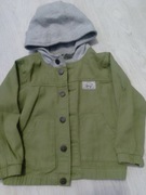 Kurtka dziecięca 110 jeans zielony dinozaur – chłopiec