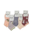 5x Skarpety Dziewczęce Stopki Bawełniane 