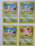 Pokemon Nidoran 55/102 Nidorino 37/102 rok 1999