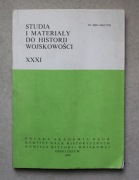 1609 Studia i Materiały do Historii Wojskowości Tom XXXI 