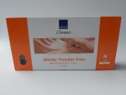 Rękawice nitrylowe 100 szt. Rozmiar M CZARNE