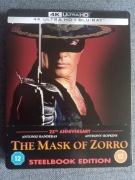 Maska Zorro 4K UHD Steelbook Napisy PL nowy 