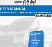 EMULATOR ADBLUE-DPF SID212 EURO 6_ 19r<WSZYSTKIE SILNIKI FORD-a 2.0 ECOBLUE