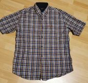 Jack Wolfskin - świetna klasyczna koszula w kratkę z krótkim rękawem roz.XL
