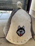 Czapka do sauny dwukolorowa