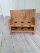 Stajnia Hobby Horse, stojak na 3 HH - Dąb Lancelot