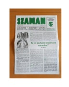 Szaman człowiek zdrowie  natura  Lipiec 2000 unikat