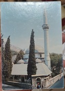 Mostar Bośnia i Hercegowina meczet stara pocztówka