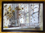 Martwa natura olej na dykcie 100x70