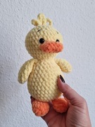 Kaczuszka na szydełku,przytulanka,handmade 