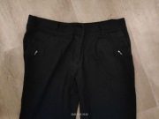 Pronto Moda Granat Eleganckie spodnie Damskie S/ M