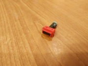 UNITRA ZRK amplituner AT 9100 9010 9115 przycisk klawisz guzik wlepka 