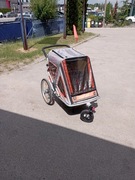 Przyczepka rowerowa dwuosobowa Qeridoo