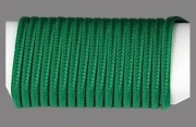 Sznurek sutasz wiskoza 3mm butelkowa zieleń połysk PEGA