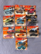 ZESTAW AUT MATCHBOX CLA MACAN GOLF 10 SZT 
