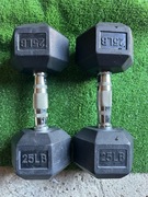 Hex 2x11,3kg (2x25lbs) ogumowane