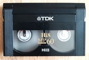 Kaseta do kamer video 8 , HI-8 TDK 60 minut 9,90 zł