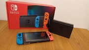 Nintendo Switch V2, pełen zestaw, gratisy