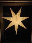 Gwiazda ażurowa Strala 70cm z Ikea z kablem i żarówką - cały zestaw Nowy