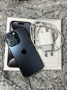 iPhone 15 Pro 128GB - Stan Idealny! Bateria 100% + kostka w prezencie