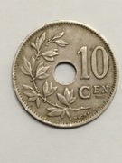 Sprzedam monetę Belgia 10 centymów 1925r. stan db.