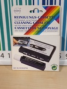 Kaseta czyszczącą z płynem do głowic magnetofonów firmy Knopex